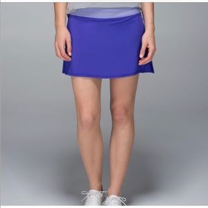 Lulu lemon running skirt purple